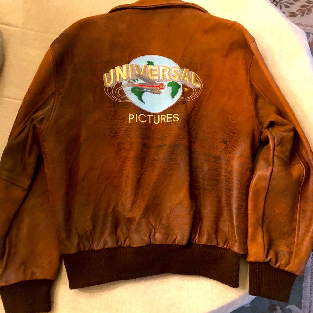 Universal Studios Vintage Leather Jacket
